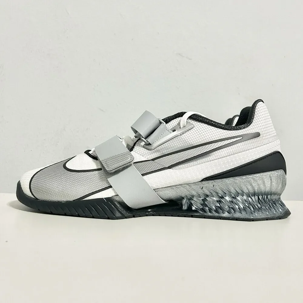 Nike Romaleos 4 SE “Silver Black” Men’s Size 10 Gym Weightlifting Sneakers